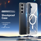 Husă pentru Samsung Galaxy S26 FE, Dux Ducis Clin Magnetic Series, Transparentă