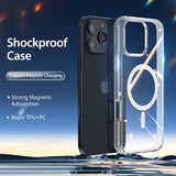 Husă pentru iPhone 16 Pro Max, Dux Ducis Clin MagSafe, Transparentă