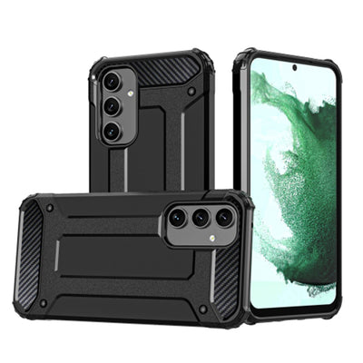 Husa pentru Samsung Galaxy A54, Techsuit Hybrid Armor, negru