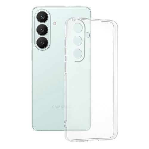 Husă pentru Samsung Galaxy S25 FE / S26 FE, Techsuit Clear Silicone, Transparentă