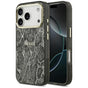 Husă pentru iPhone 17 Pro / iPhone 18 Pro, Guess Python Pattern MagSafe, Neagră