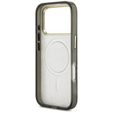 Husă pentru iPhone 17 Pro Max / iPhone 18 Pro Max, Guess Python Pattern MagSafe, Maro