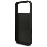 Husă pentru iPhone 17 Pro Max / iPhone 18 Pro Max, Guess Hardcase 4G Small & Classic MagSafe, Neagră