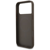 Husă pentru iPhone 17 Pro Max / iPhone 18 Pro Max, Guess Hardcase 4G Small & Classic MagSafe, Maro