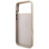 Husă pentru iPhone 17 Pro Max / iPhone 18 Pro Max, Guess Hardcase 4G Triangle Logo MagSafe, Roz