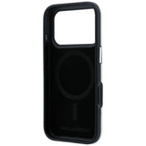 Husa pentru iPhone 17 Pro Max / iPhone 18 Pro Max, Karl Lagerfeld MagSafe Grained Leather Elongated Logo, Bej