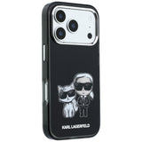 Husă pentru iPhone 17 Pro / iPhone 18 Pro, Karl Lagerfeld HC MagSafe IML KC Bodies Sketch Print, Neagră