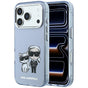 Husă pentru iPhone 17 Pro / iPhone 18 Pro, Karl Lagerfeld HC MagSafe IML KC Bodies Sketch Print, Albastră