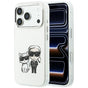 Husă pentru iPhone 17 Pro / iPhone 18 Pro, Karl Lagerfeld HC MagSafe IML KC Bodies Sketch Print, Bej
