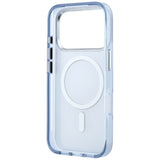 Husă pentru iPhone 17 Pro / iPhone 18 Pro, Karl Lagerfeld HC MagSafe IML Choupette Body Sketch Print, Albastră