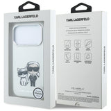 Husa pentru iPhone 17 Pro Max / iPhone 18 Pro Max, Karl Lagerfeld HC MagSafe SW Smooth Leather KC Bodies Sketch, Bej