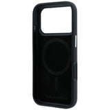 Husă pentru iPhone 17 Pro / iPhone 18 Pro, Karl Lagerfeld Grained Leather Choupette Head MagSafe, Bordo