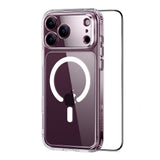Husă pentru iPhone 17 Pro / iPhone 18 Pro, ESR Classic Hybrid HaloLock cu Folie de protecție ecran, Transparentă