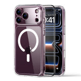 Husă pentru iPhone 17 Pro / iPhone 18 Pro, ESR Classic Hybrid HaloLock cu Folie de protecție ecran, Transparentă