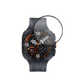 Folie pentru Samsung Galaxy Watch Ultra 2, Techsuit Nano Flex, set 2 bucăți, Neagră