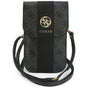 Borseta Guess 4G Classic Logo Stripe, Eco-Piele, Curea Reglabila, Neagra
