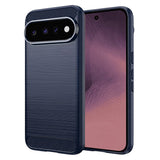 Husă pentru Google Pixel 11 / Pixel 11 Pro, Techsuit Carbon Silicone, Albastră