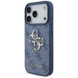 Husă pentru iPhone 17 Pro / iPhone 18 Pro, Guess Hardcase 4G Big Logo, Albastră