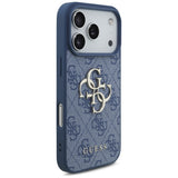 Husă pentru iPhone 17 Pro Max / iPhone 18 Pro Max, Guess Hardcase 4G Big Logo, Albastră
