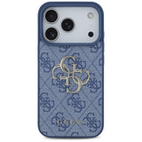 Husă pentru iPhone 17 Pro Max / iPhone 18 Pro Max, Guess Hardcase 4G Big Logo, Albastră