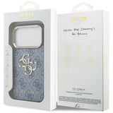 Husă pentru iPhone 17 Pro Max / iPhone 18 Pro Max, Guess Hardcase 4G Big Classic Logo, Albastră
