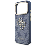 Husă pentru iPhone 17 Pro Max / iPhone 18 Pro Max, Guess Hardcase 4G Big Classic Logo, Albastră