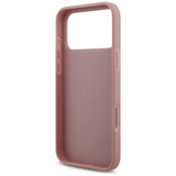 Husă pentru iPhone 17 Pro Max / iPhone 18 Pro Max, Guess Fixed Glitter Big 4G, Roz