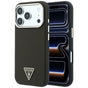 Husă pentru iPhone 17 Pro / iPhone 18 Pro, Guess Kevlar Triangle Logo MagSafe, Maro