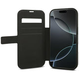 Husă pentru iPhone 17 Pro Max / iPhone 18 Pro Max, Guess Book 4G Metal Logo, Neagră