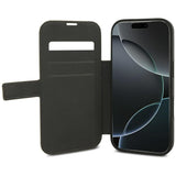 Husă pentru iPhone 17 Pro / iPhone 18 Pro, Guess Book 4G Metal Logo, Roz