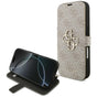 Husă pentru iPhone 17 Pro / iPhone 18 Pro, Guess Book 4G Metal Logo, Roz