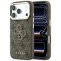 Husă pentru iPhone 17 Pro Max / iPhone 18 Pro Max, Guess Hardcase 4G Big Resin Logo, Maro