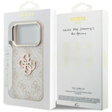 Husă pentru iPhone 17 Pro Max / iPhone 18 Pro Max, Guess Hardcase 4G Big Resin Logo, Roz
