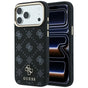 Husă pentru iPhone 17 Pro / iPhone 18 Pro, Guess Peony 4G Small Logo MagSafe, Neagră
