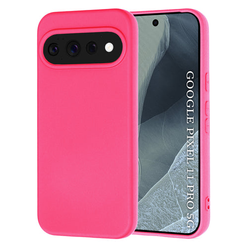 Husă pentru Google Pixel 11 Pro, Techsuit SoftFlex, Roz fucsia