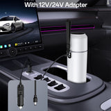 Ceainic electric pentru mașină Yesido VC20, 500ml, 100W, temperatură reglabilă, display LED, 12-24V, Alb