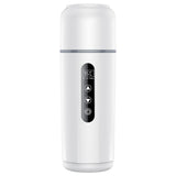 Ceainic electric pentru mașină Yesido VC20, 500ml, 100W, temperatură reglabilă, display LED, 12-24V, Alb
