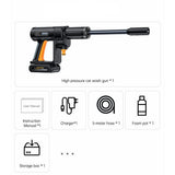 Aparat de spalat sub presiune auto Yesido VC18, cu spumiera, 0.9MPa, 4L/min, 22000 RPM, Negru