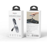 Cântar pentru bagaje Yesido MG41, display LCD, 50 kg, 3 unități de măsură (kg/lb/oz), curea durabilă, tip T, baterie CR2032, Gri