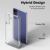 Husă pentru Samsung Galaxy S26 FE, Ringke Fusion, Transparentă mată