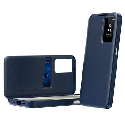 Husa pentru Samsung Galaxy A27 5G, Techsuit SmartView Series, Albastra