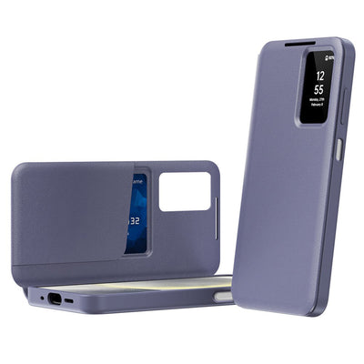 Husă pentru Samsung Galaxy A27 5G, Techsuit SmartView Series, Mov