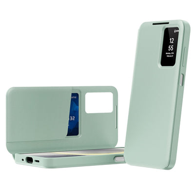 Husă pentru Samsung Galaxy A27 5G, Techsuit SmartView Series, Verde