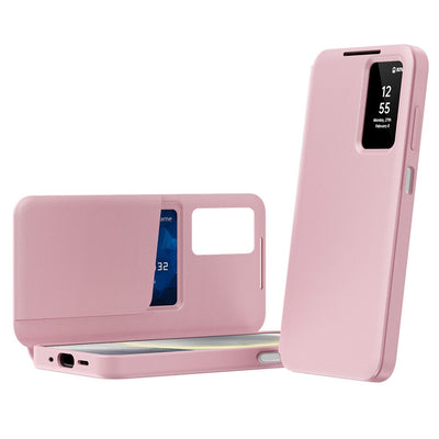 Husă pentru Samsung Galaxy A27 5G, Techsuit SmartView Series, Roz