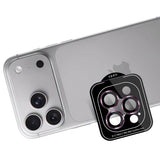 Folie protectie camera pentru iPhone 18 Pro / iPhone 18 Pro Max, 3MK Lens Protection Pro, Vișinie
