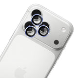 Folie protectie camera pentru iPhone 18 Pro / iPhone 18 Pro Max, 3MK Lens Protection Pro, Bleu