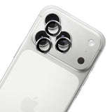 Folie protectie camera pentru iPhone 18 Pro / iPhone 18 Pro Max, 3mk Lens Protection Pro, Argintie