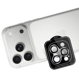 Folie protectie camera pentru iPhone 18 Pro / iPhone 18 Pro Max, 3mk Lens Protection Pro, Argintie