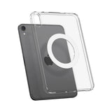 Husă tabletă pentru iPad mini 6 (2021) / iPad mini 7 (2024), Spigen Ultra Hybrid MagFit, Albă