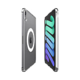 Husă tabletă pentru iPad mini 6 (2021) / iPad mini 7 (2024), Spigen Ultra Hybrid MagFit, Albă